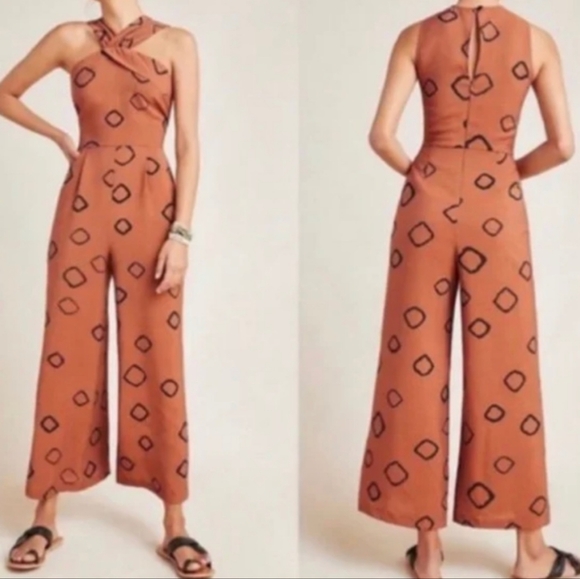 Eva Franco Anthropologie jumpsut - Picture 2 of 10